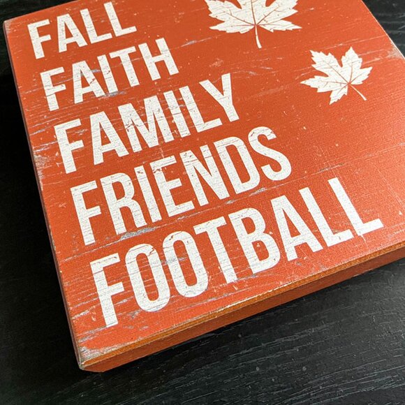 Rustic Fall/Thanksgiving Decor Wooden Box Sign - Picture 8 of 13